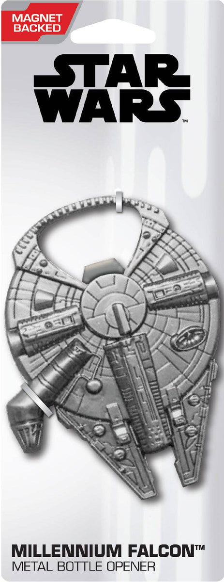 Star Wars Millennium Falcon Metal Bottle Opener (Packaged) – Holocron