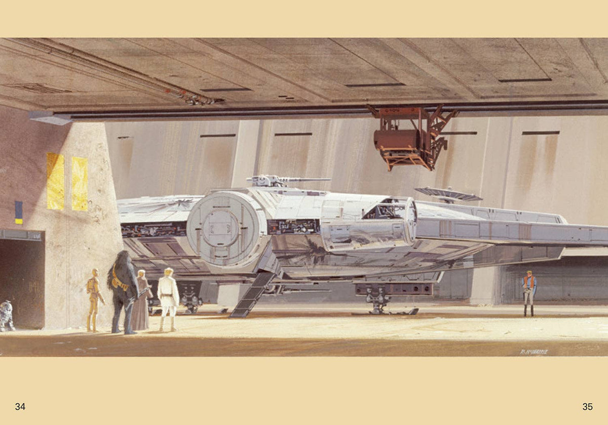 Star Wars: The Concept Art of Ralph McQuarrie Mini Book – Holocron Toy