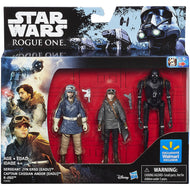 Sgt Jyn Erso Capt Cassian Andor K-2SO 3pk Rogue One 2016 Wlmt Excl