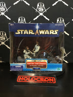 SAGA Playset Death Star Trash Compactor 1 of 2 (Luke Skywalker & Han Solo) 2002