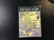 1993 Topps SW Galaxy #1 Contents Card