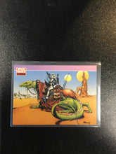 1993 Topps SW Galaxy Card #136 Sandtrooper Riding Dewback