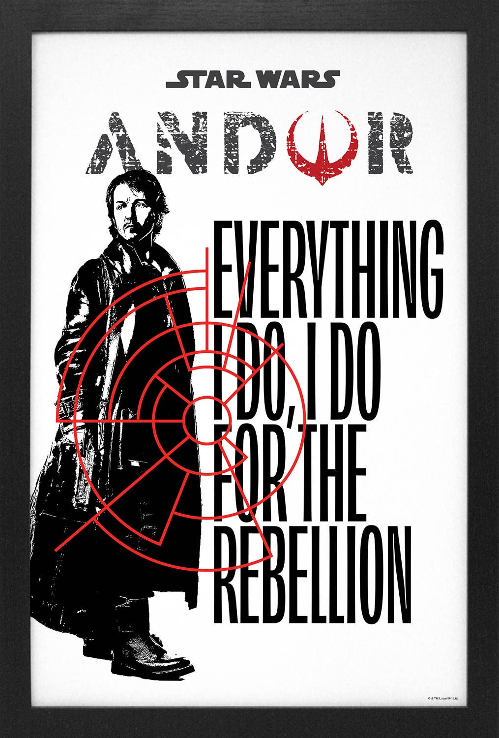 Star Wars - Andor - I Do Framed Print