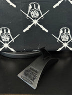 Star Wars Action Fleet Display Stand 1995 Base and Stand Black Lettering