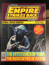 SW 1980 The Empire Strikes Back Poster of Yoda Magazine