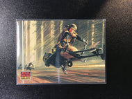 1993 Topps SW Galaxy Card #45 The Speeder Bike Carsh