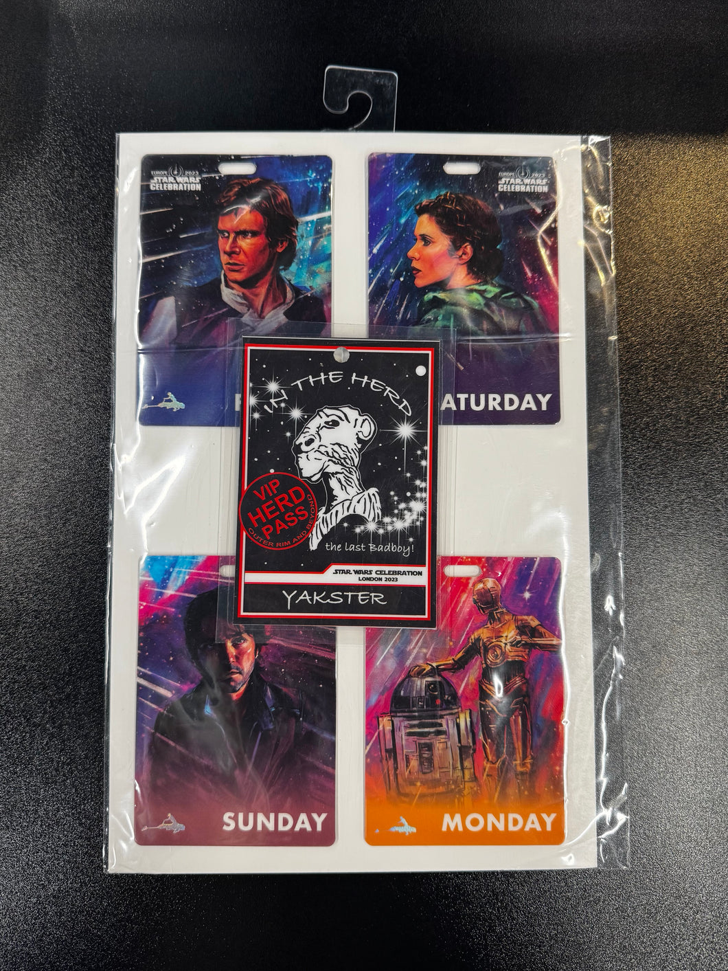 Star Wars Celebration 2023 Europe Pass Set