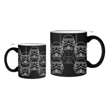 Star Wars Troopers & Vader Masks Wax Resist 20oz Ceramic Mug