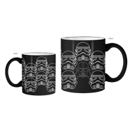 Star Wars Troopers & Vader Masks Wax Resist 20oz Ceramic Mug