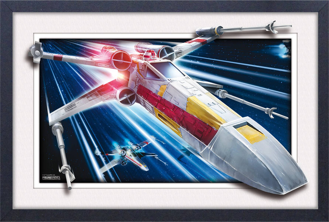 Star Wars- X-Wing 11x17 Plexi Frame