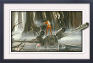 Star Wars- Dagobah 11x17 Plexi Frame