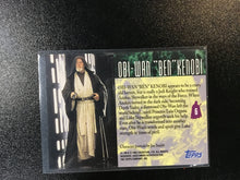 1993 Topps SW Galaxy Card #6 Obi Wan “Ben” Kenobi