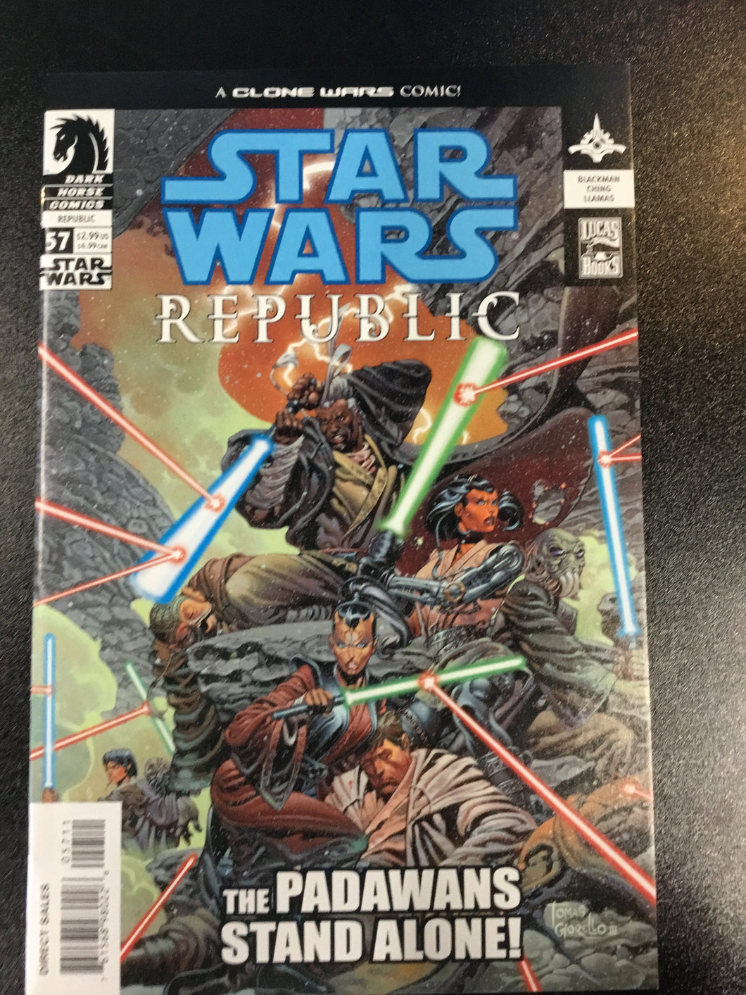 SW Republic 57 The Padawans Stand Alone! Clone Wars