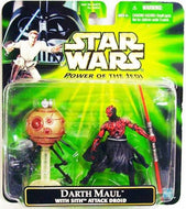 Darth Maul with Sith Attack Droid POTJ