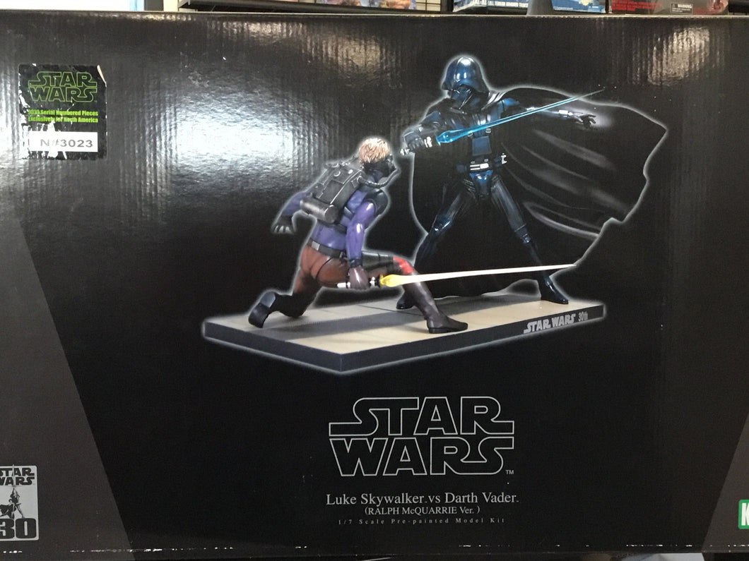 Ralph McQuarrie Luke vs Vader 1/7 scale Pre-Painted Model Kit