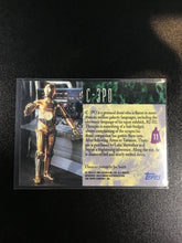 1993 Topps SW Galaxy Card #11 C-3PO