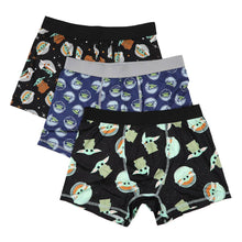 Star Wars Mandalorian The Child Character Mens 3pk Boxer Briefs Set