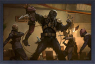 BoBF- Krrsantan Bar Fight Framed Print