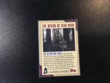 1993 Topps SW Galaxy Card #45 The Speeder Bike Carsh