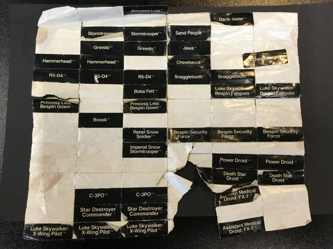 Vintage Figure Case Stickers