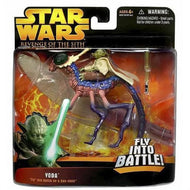 Yoda “Fly” Into Battle on a Can-Cell ROTS