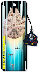 3D Star Wars Bookmark - Millennium Falcon