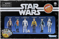 ANH Retro Collection 6-Pack - Dr. Evazan, Walrus Man, Han Solo (in Imperial Stormtrooper Outfit), Luke Skywalker (Yavin), Rebel Fleet Trooper, Sandtrooper