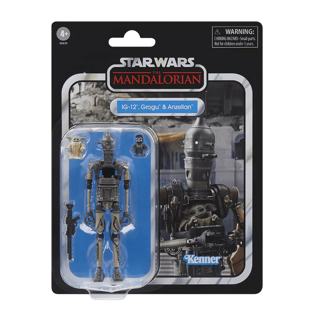 VC 358 IG-12, Grogu & Anzellan: The Mandalorian Deluxe