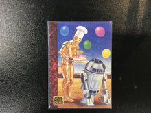 1993 Topps SW Galaxy Card #76 Even Droids Celebrate