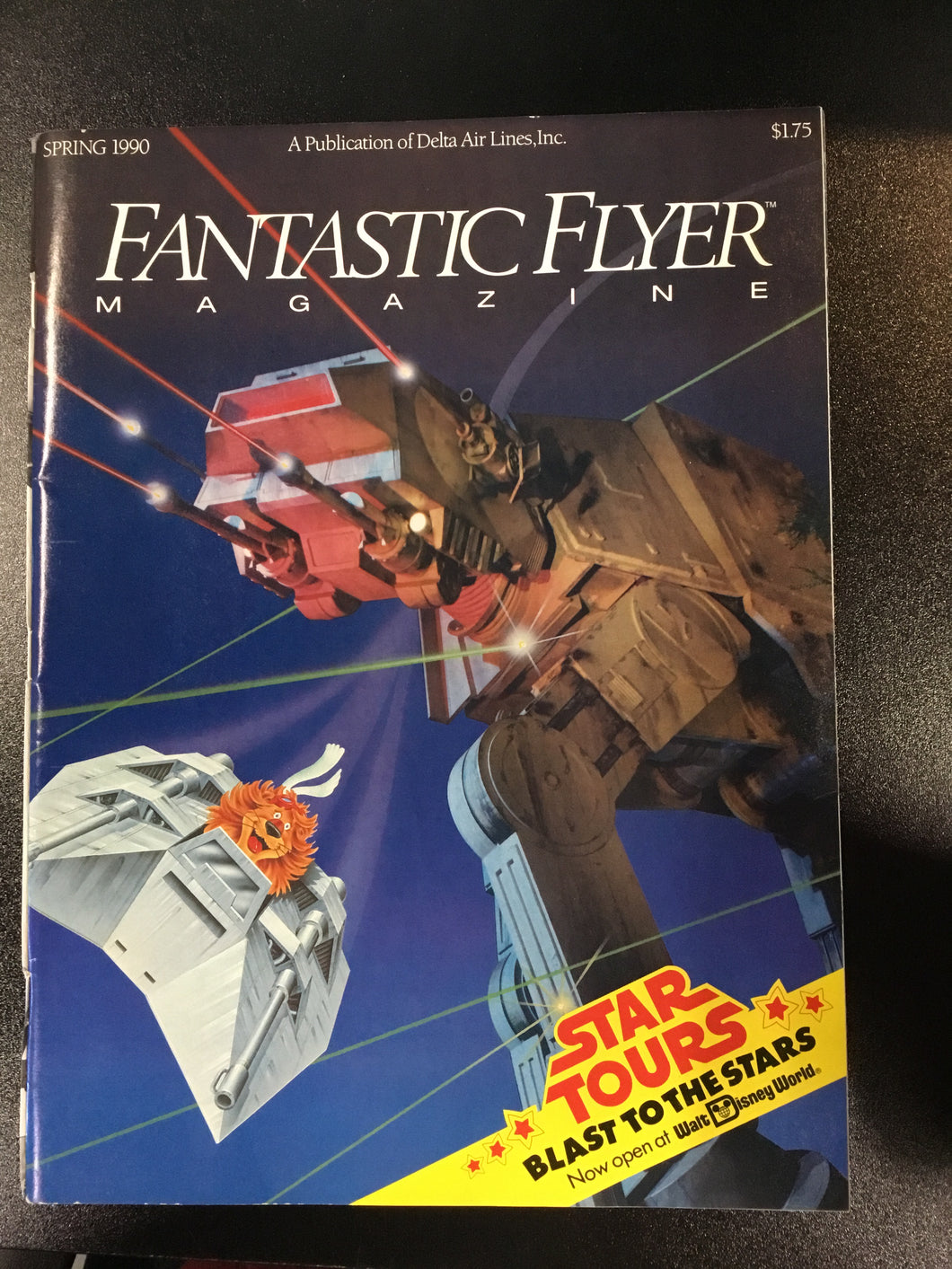 SW: 1990 Star Tours- Fantastic Flyer Magazine