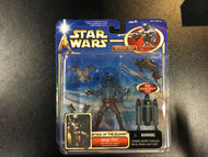 SAGA Deluxe Jango Fett with Electronic Jetpack and Snap-On Armor! 2002