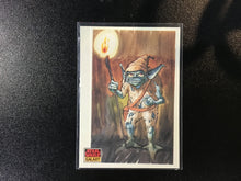 1993 Topps SW Galaxy #32 Yoda As Gremlin