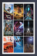 Star Wars - Visions-Collage Framed Print