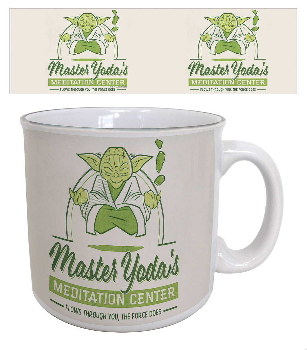 Star Wars - Yoda-Meditation Ce 20oz Camper Mug