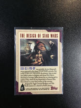 1993 Topps SW Galaxy #41 Leia As A Pin-Up