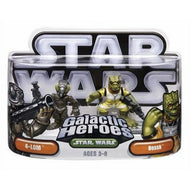 Galactic Heroes 4-LOM and Bossk