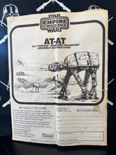 Vintage AT-AT Instructions Battle Damaged