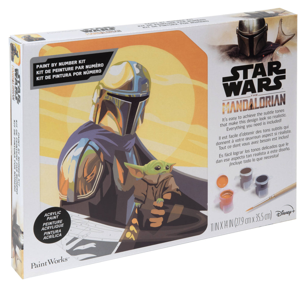 Mandalorian Paint By Number