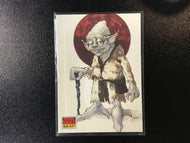 1993 Topps SW Galaxy #23 Yoda