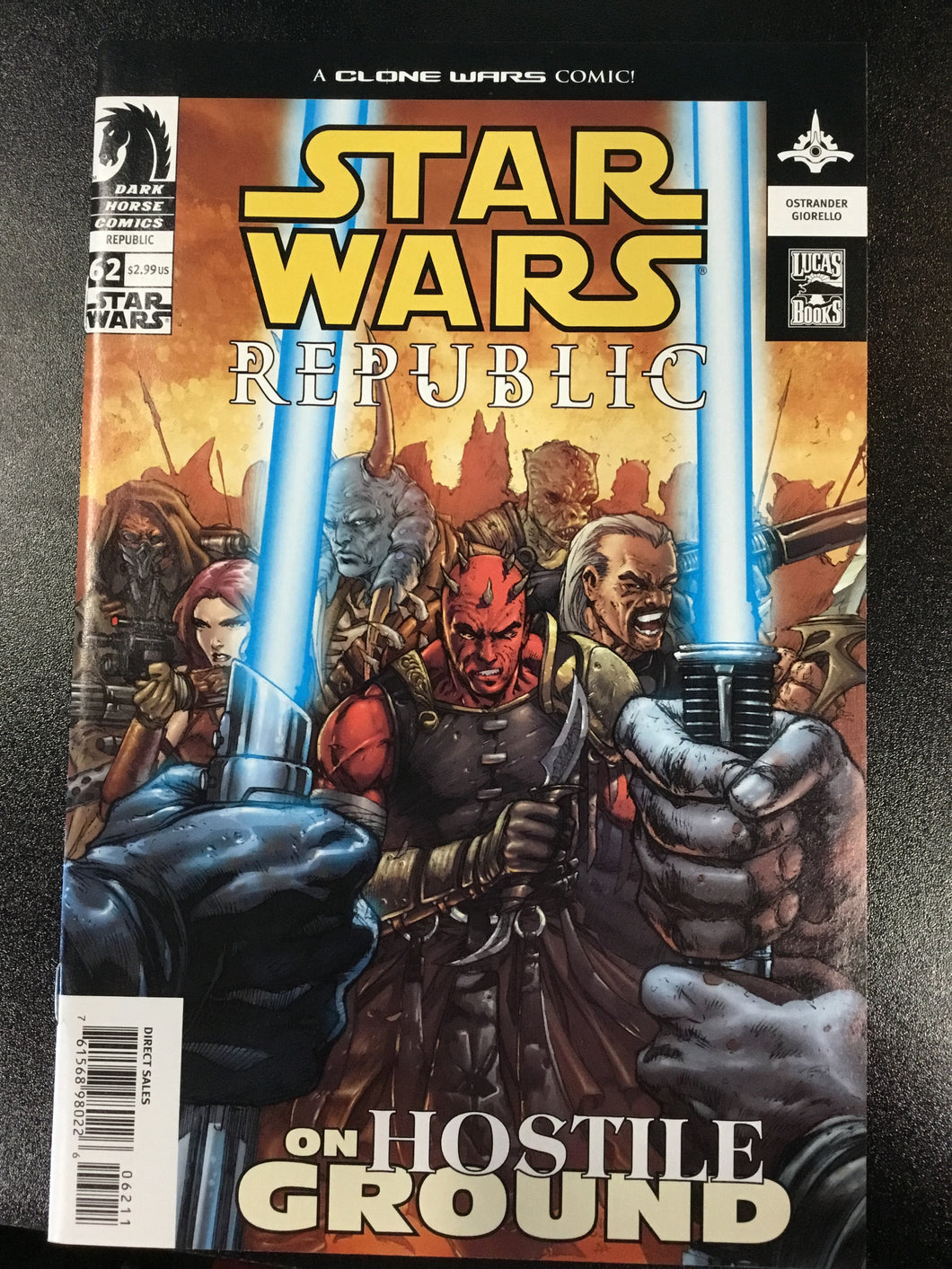 SW Clone Wars Republic 62 On Hostile Ground