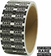 In-Store Labels - "OUT OF PRINT" - .75" x .5" - 1000 / Roll
