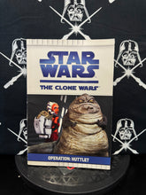 2008 Star Wars Book The Clone Wars Operation Huttlet