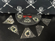 1978 Kenner Battle Damaged TIE Fighter Sticker Set