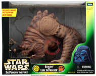 [POTF Creature] Rancor And Luke Skywalker (Battle-Worn Jedi Luke) 1998
