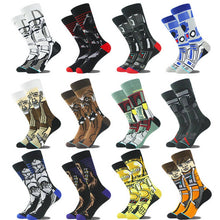 CARTOON STAR WARS SERIES CASUAL CREW SOCKS_CWAH1113