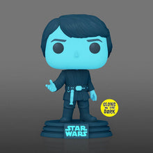 Funko Pop! Return of the Jedi 40th Anniversary - Holographic Luke Skywalker #615 Glow-in-the-Dark Entertainment Earth Exclusive