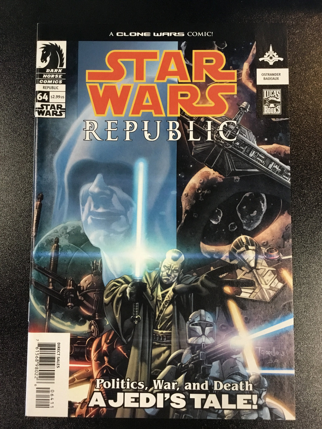 SW Clone Wars Republic 64 Politics, War, and Death A Jedi,s Tale