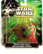Princess Leia with Sail Barge Cannon POTJ