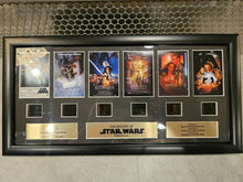 Star Wars through the Ages Framed Wall Art with 35mm Film (1-6)
