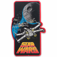 RED SQUADRON EMBOSSED METAL